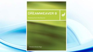 Download PDF Macromedia Dreamweaver 8: Training from the Source FREE