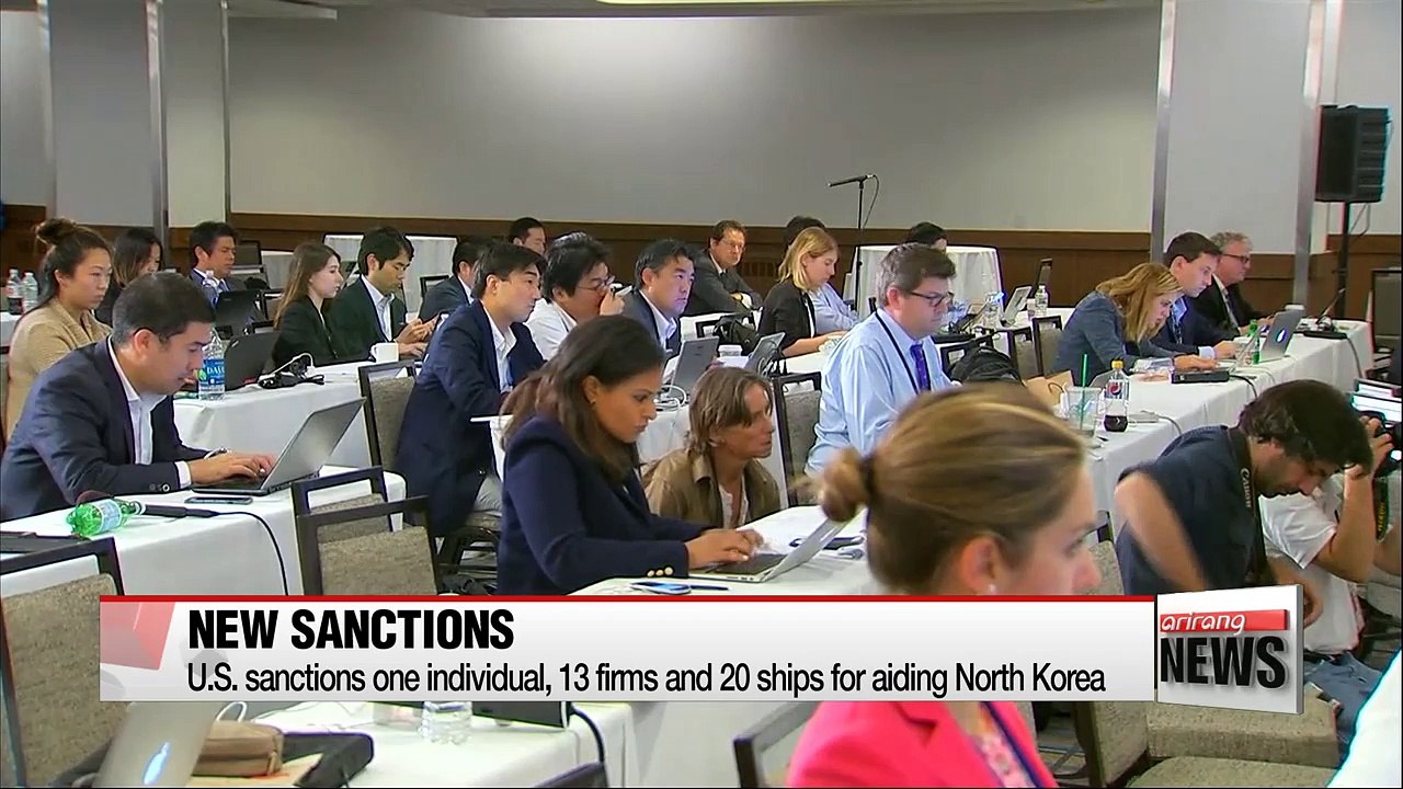 U.S. announces new sanctions on North Korea and Chinese entities