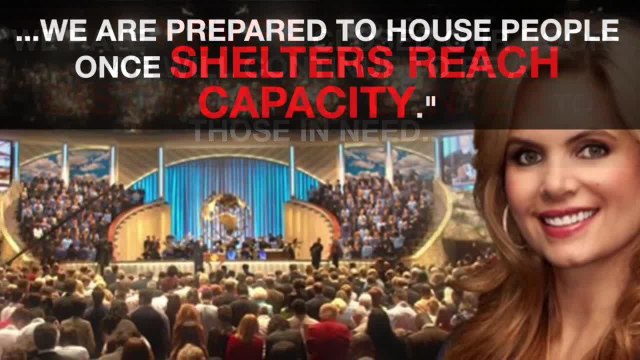 Joel Osteen Denies Reports of Closing Church To Harvey Flood Victims