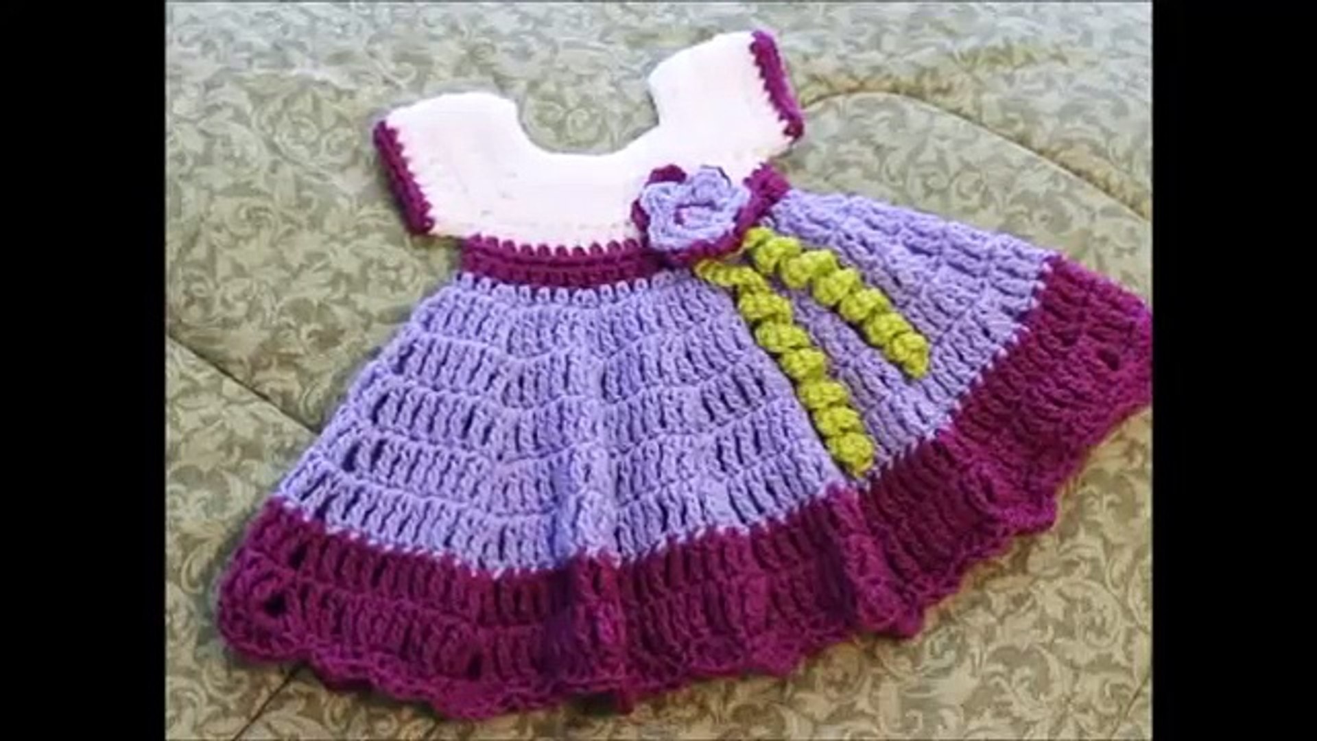 Crochet Baby Dress~Sugar N Spice tutorial