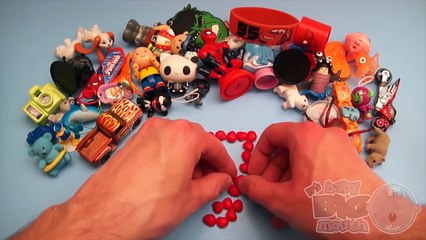 Learn To Count 1 to 70 with Toys and Candy Numbers!