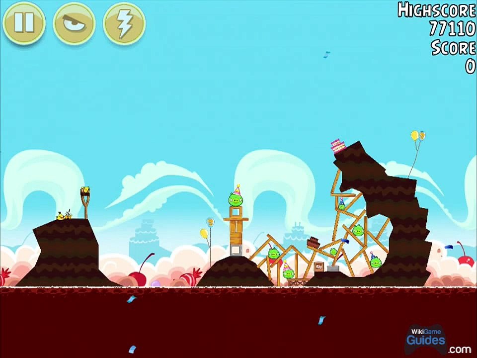 Angry Birds Birdday Party All Levels 18-1 to 19-15 3 Star Walkthrough | WikiGameGuides