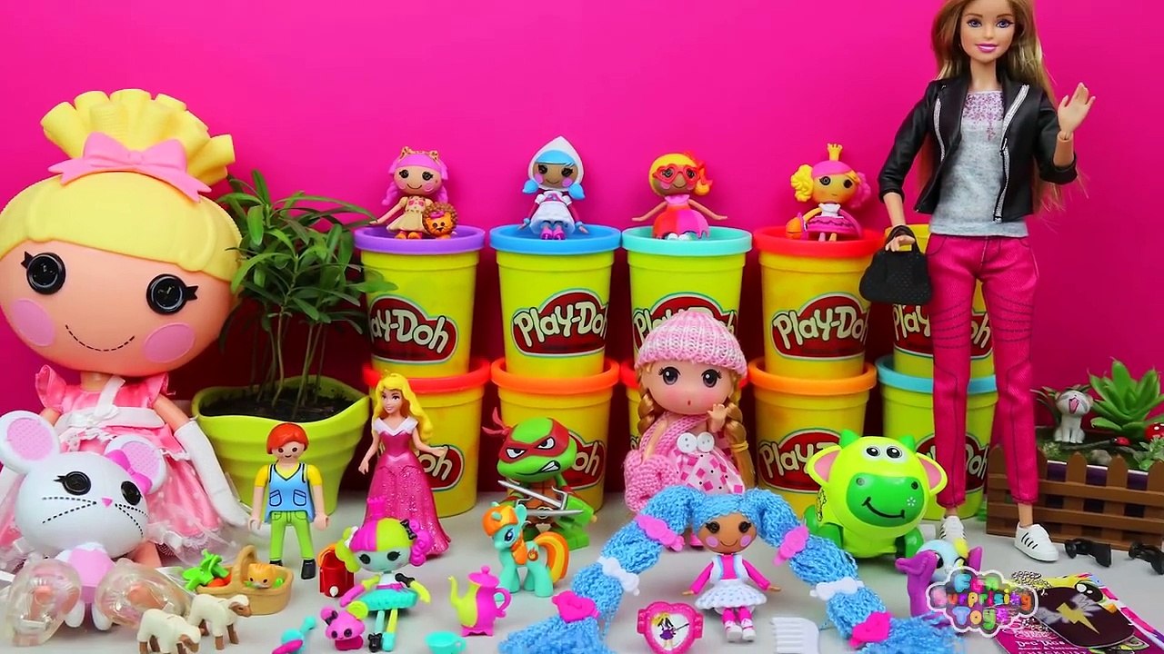 GIANT Surprise Eggs Compilation Play Doh - Lalaloopsy Girls Fashion Dolls