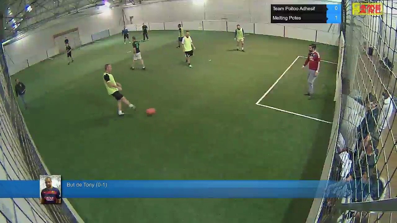 But de Tony (0-1) - Team Poitoo Adhesif Vs Melting Potes - 21/11/17 19:00 - LIGUE 4