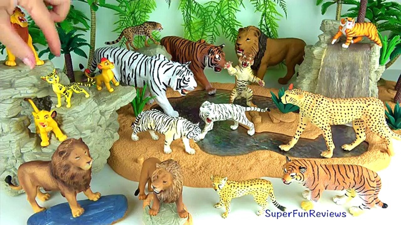 Hayvan adlarını ve seslerini öğrenin - Aslanlar, Kaplanlar, Çitalar, Aslan Kral, Aslan Muhafızları