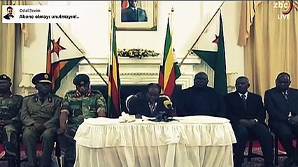 Last minute! The 'Crocodile' tells Mugabe he must go now! Zimbabwe...-xRAP6701XW8