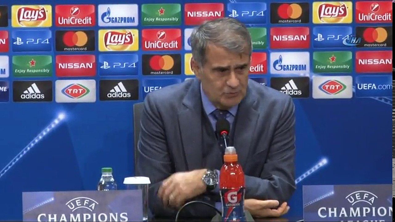 Beşiktaş Teknik Direktörü Şenol Güneş Porto Maçını Değerlendirdi