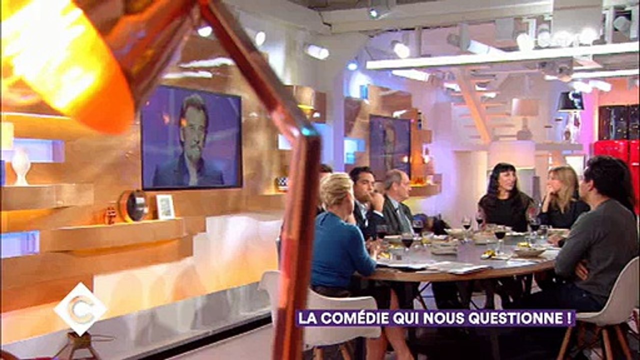Les larmes d'Amanda Sthers sur le plateau de "C à vous" en évoquant le combat de Johnny Hallyday contre le cancer