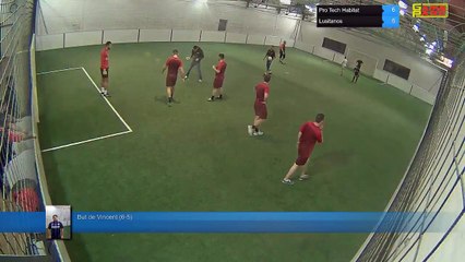 But de Vincent  (6-5) - Pro Tech Habitat Vs Lusitanos - 21/11/17 20:00 - LIGUE 2