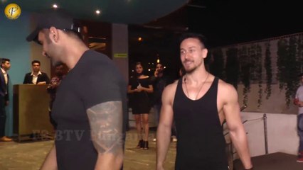 Tiger Shroff Spotted Outside Bandra Gym