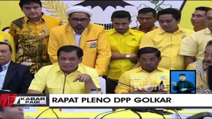 Idrus Marham Ditunjuk Sebagai PLT Ketua Umum Partai Golkar