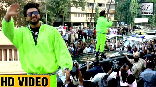 Ranveer Singh's Grand Entry At Store Launch