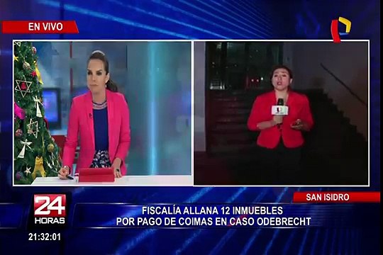 Ministerio Público realiza allanamiento de 12 inmuebles por caso Odebrecht