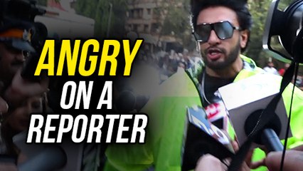 Ranveer Singh GETS ANGRY On A Reporter On Padmavati Controversy And BAN