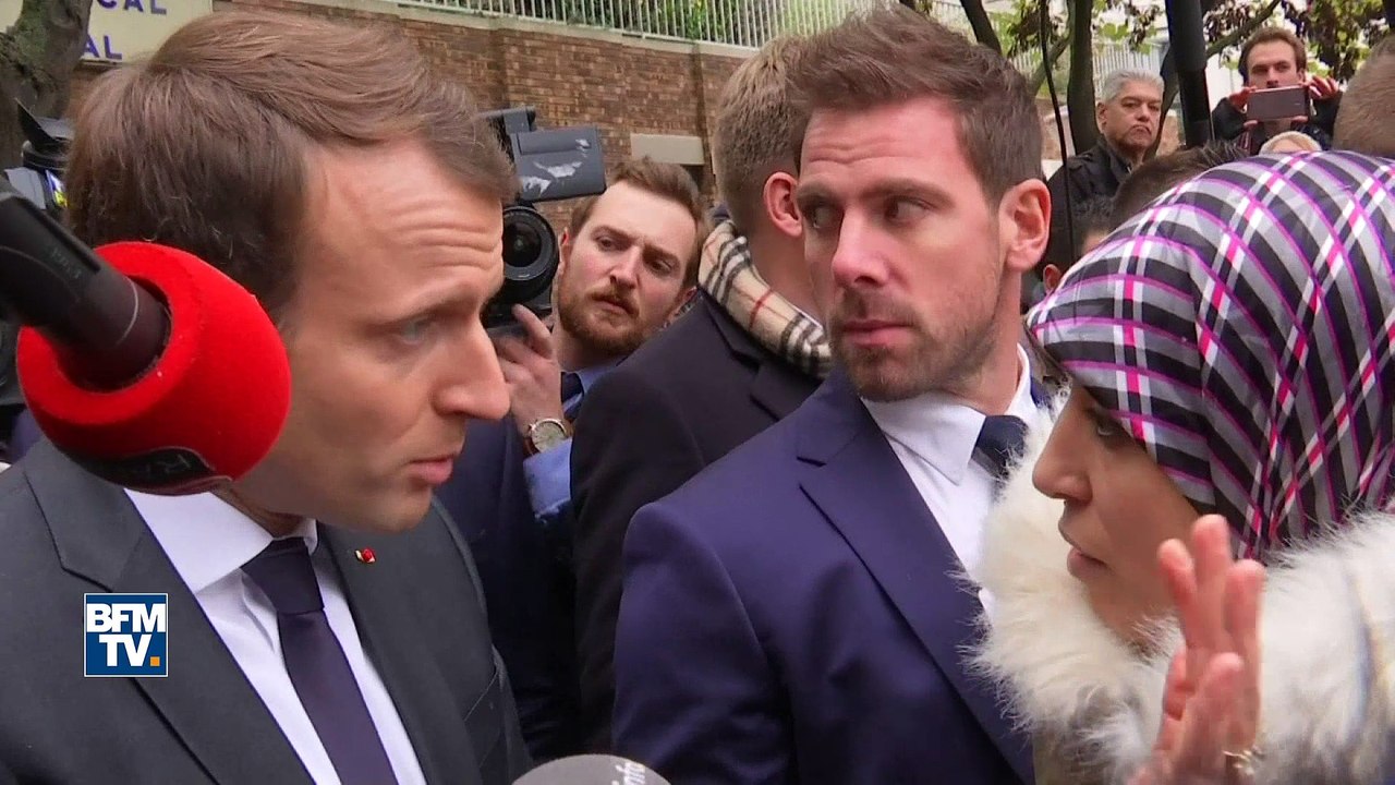 "Si vous n’êtes pas en danger, il faut retourner dans votre pays", répond Macron à une Marocaine qui demande l'asile