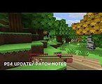 MineCraft PS4 Update & Patch Notes  Bug Fixes & Glitches UK Release Playstation 4 Edition