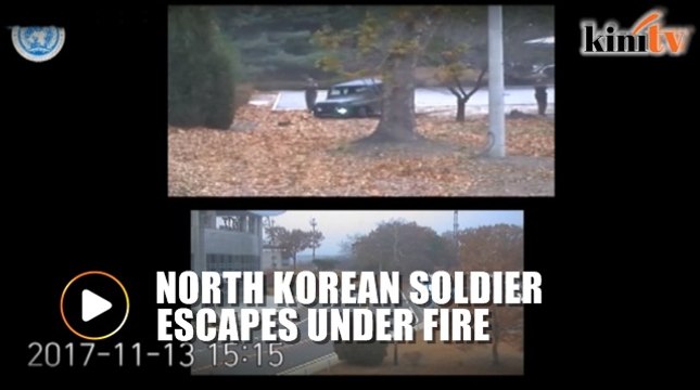 UN Command releases video of N. Korea defectors escape