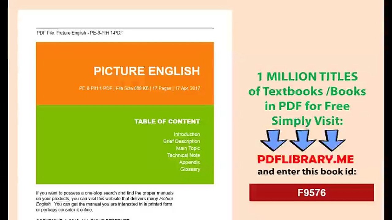 Picture English