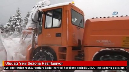Uludağ Yeni Sezona Hazırlanıyor