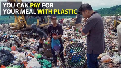 Không cần trả tiền, chỉ cần trả... rác là bạn đã có bữa ăn ngon tại nhà hàng này