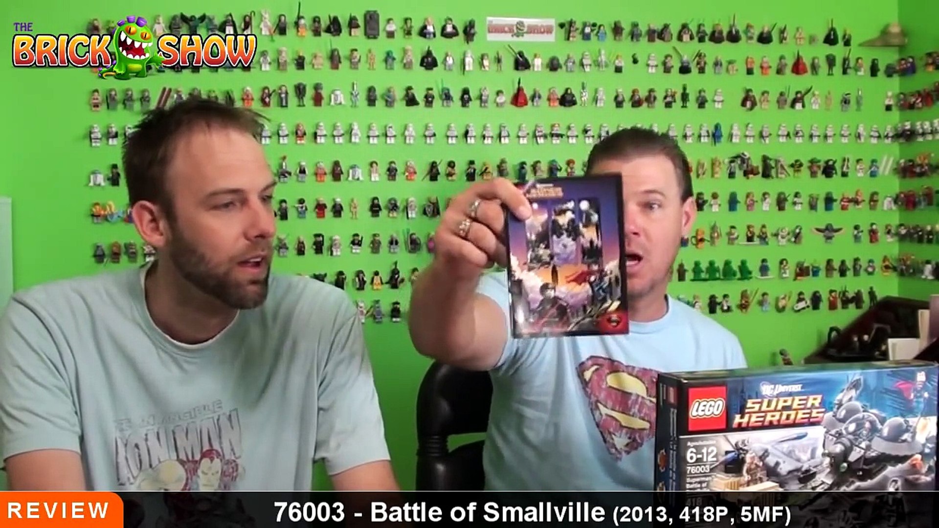 Lego Man Of Steel Battle Of Smallville Review Lego 影片dailymotion