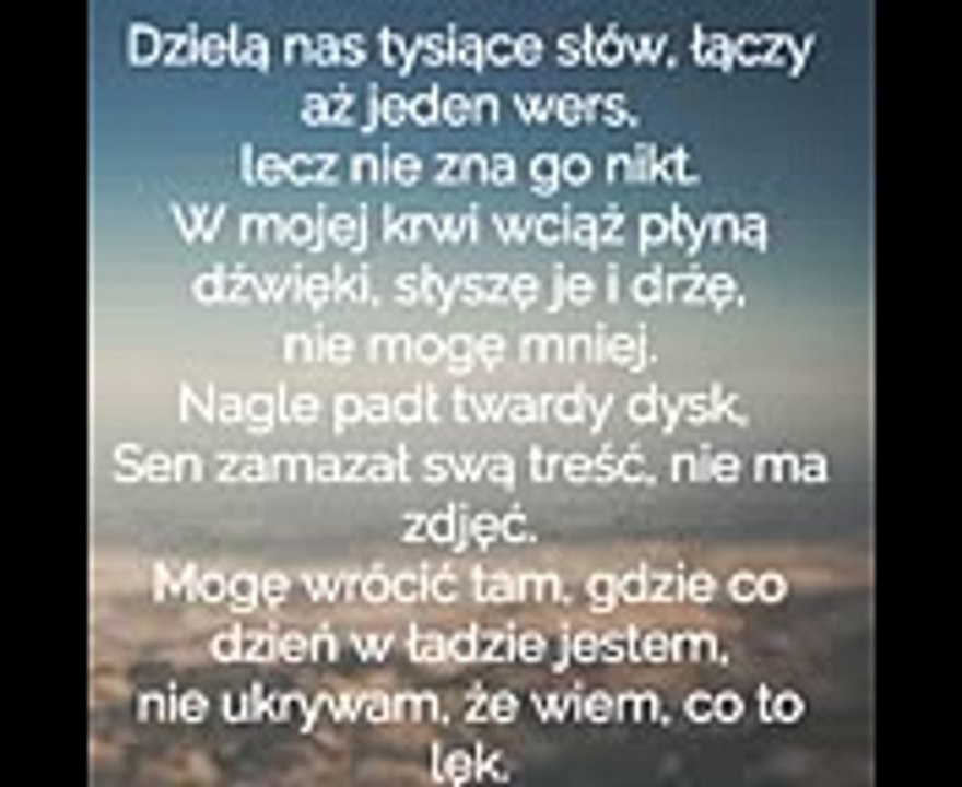 Natalia Nykiel - Error (tekst)