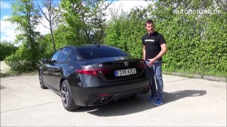 Alfa Romeo Giulia Veloce 2.0 Turbo 2017 Review, Test, Fahrbericht