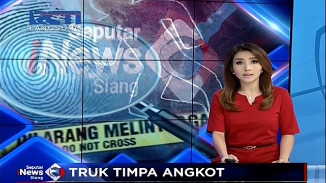 Truk Terguling Timpa Angkot di Bogor, 1 Penumpang Kritis