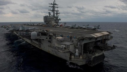 A US army plane has crashed off the coast of the Philippines with 11 crew on board