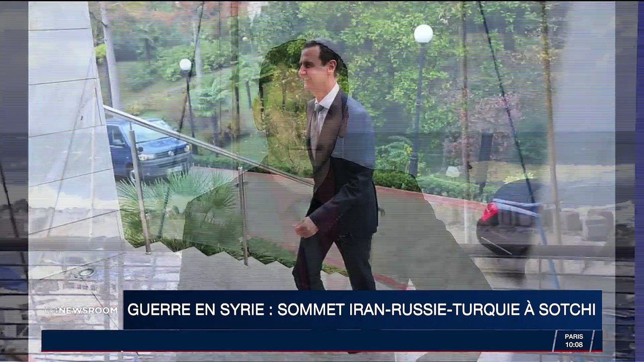 Guerre en Syrie : Sommet Iran-Russie-Turquie à Sotchi