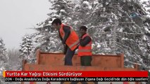 Yurtta Kar Yağışı Etkisini Sürdürüyor