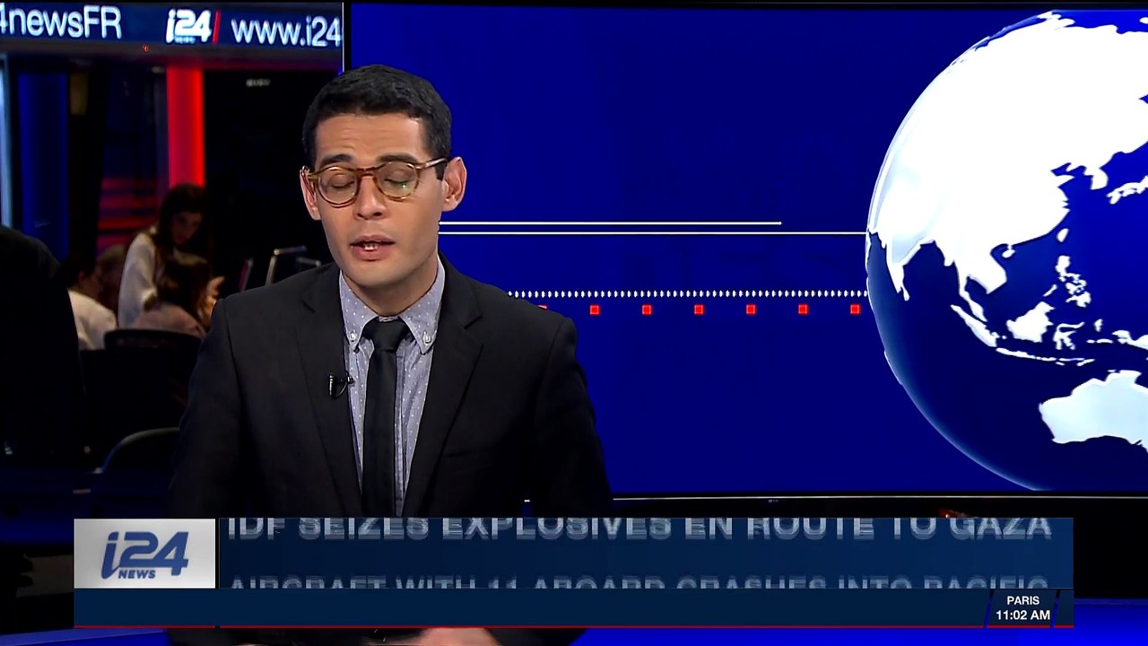 i24NEWS DESK | Aircraft with 11 aboard crashes into Pacific | Wednesday, November 22nd 2017