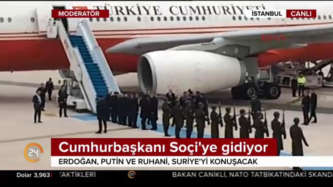 Soçi'de üçlü zirve