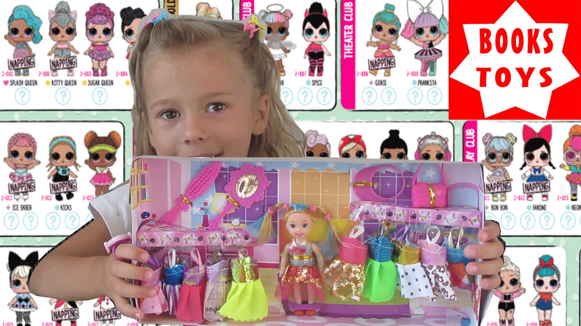 ⁣Мини куклы огромный  набор одежды Mini Dolls
