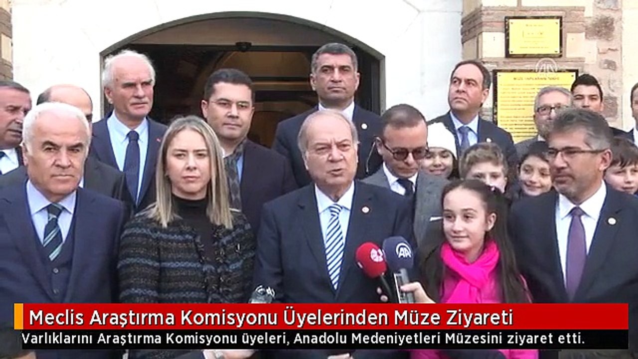 Meclis Araştırma Komisyonu Üyelerinden Müze Ziyareti