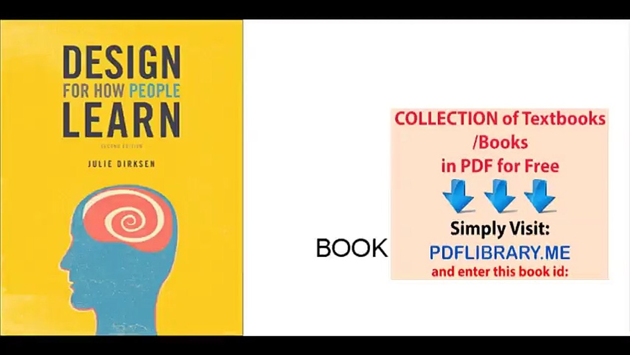 [PDF] Design for How People Learn (2nd Edition) (Voices That Matter) [D0WNL04D]