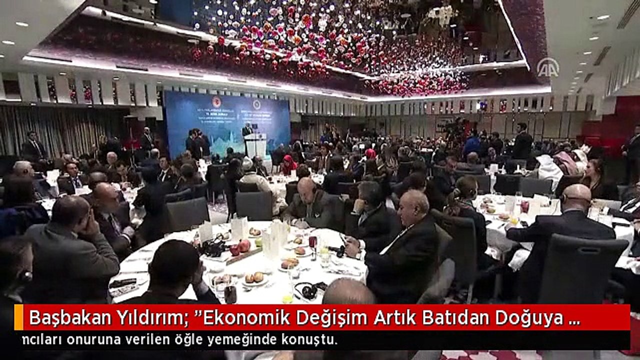 Başbakan Yıldırım: "Ekonomik Değişim Artık Batıdan Doğuya Doğru Gidiyor"