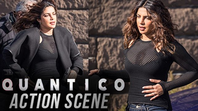Priyanka Chopra Shoots Bike Stunt & Action Scene For 'Quantico' S03 Priyanka Chopra New Curls