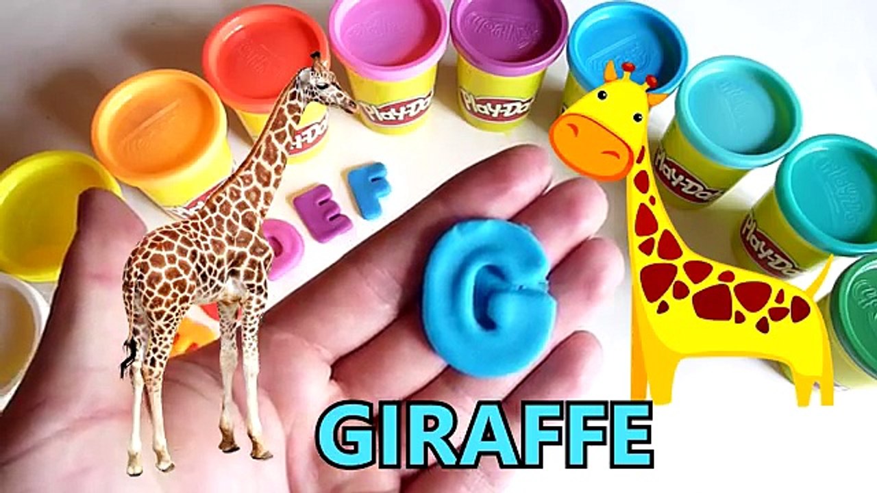 ABC Play Doh Alphabet | Animal Sounds | Alphabet Song | Surprise Eggs | Nursery Rhymes