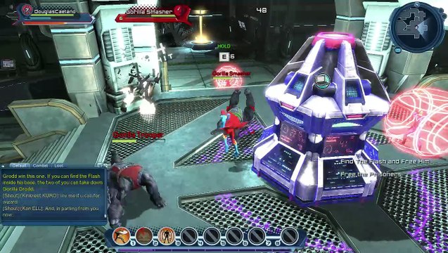 DC Universe Online - enfrentando gorila grodd