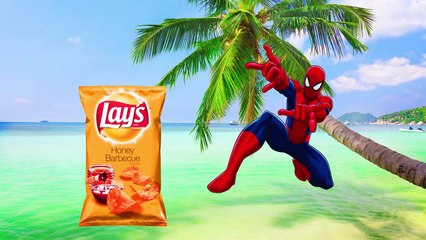 Bad Baby with Potato Chips by Learn Colors Finger Family Song Nursery Rhymes