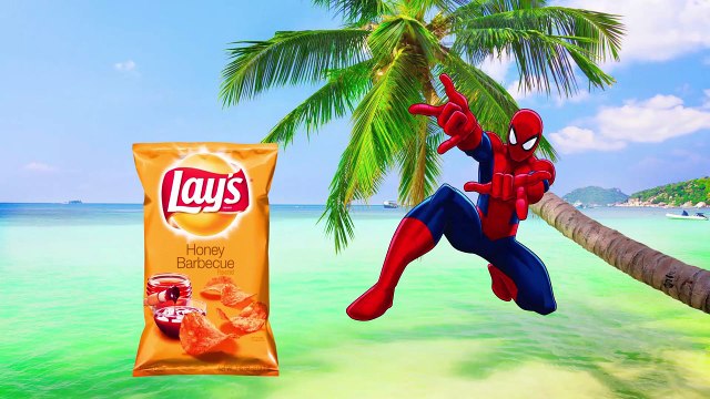 Bad Baby with Potato Chips by Learn Colors Finger Family Song Nursery Rhymes