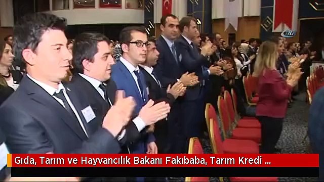 Gıda, Tarım ve Hayvancılık Bakanı Fakıbaba, Tarım Kredi Kooperatif 2017 Yılı Personel Eğitim...