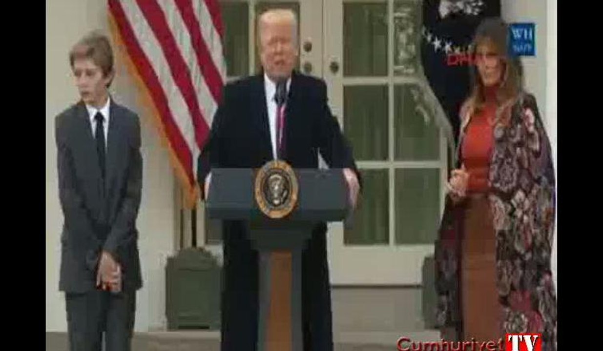 Trump iki hindinin yaşamını bağışladı
