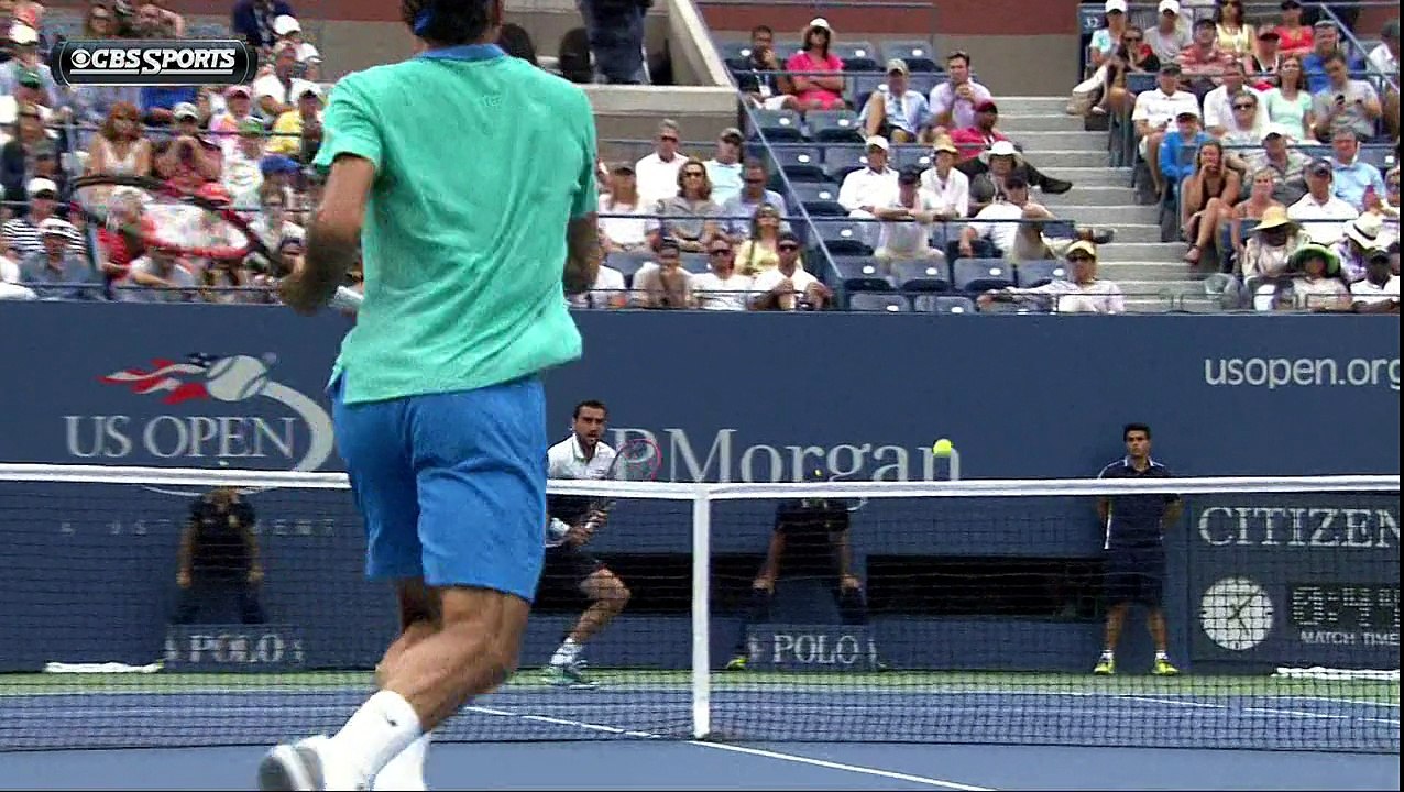 M.Cilic - R.Federer SF US Open 2014