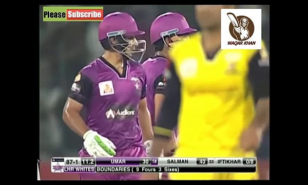 Umar Akmal Brilliant 52 Runs || 5 Huge SIXES || VS Peshawar In National T20 Cup