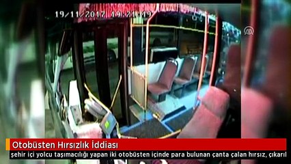 Otobüsten Hırsızlık İddiası
