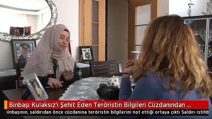 Binbaşı Kulaksız'ı Şehit Eden Teröristin Bilgileri Cüzdanından Çıktı