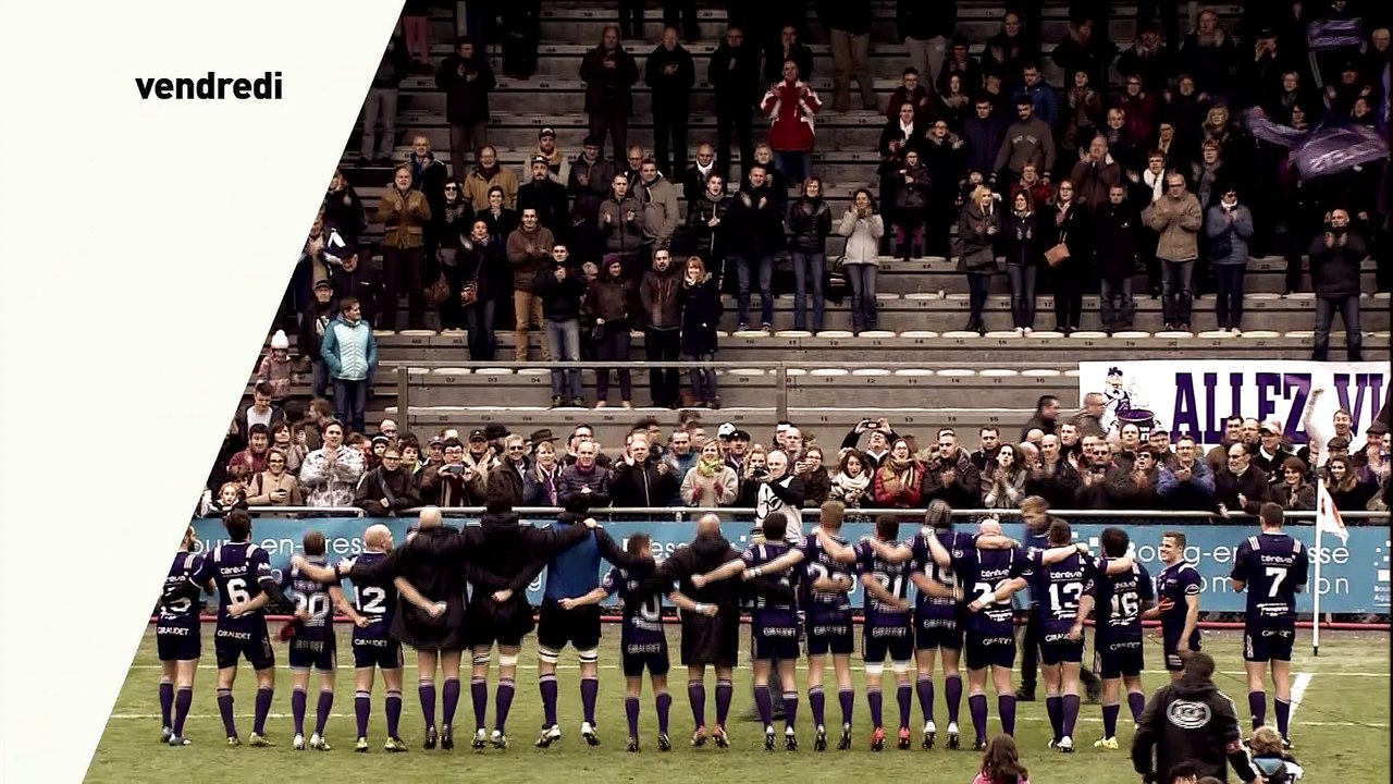 Rugby - Federale 1 Bourgoin - Tarbes : Rugby federal 1 bande annonce