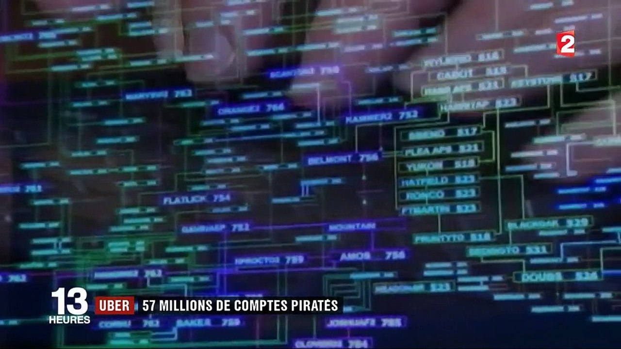 Cyberattaque : la plateforme Uber victime d'un vaste piratage fin 2016